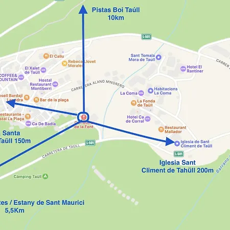 Appartement Centro Tahull Y Parking Gratis, El Rinconcito Rural Estación